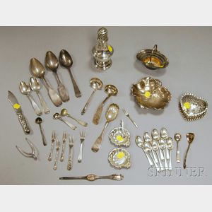 Assorted Group of Sterling and Coin Silver Items