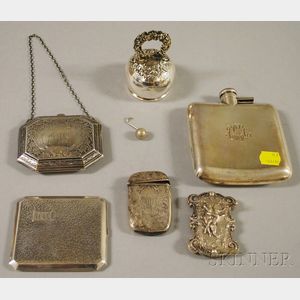 Group of Small Sterling Silver Personal Articles