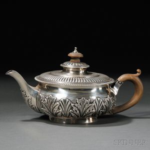 Regency Sterling Silver Teapot