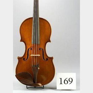 Modern Violin, possibly Bisiach Workshop