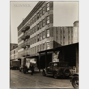 Berenice Abbott (American, 1898-1991) Gansevoort Street, #53, Manhattan