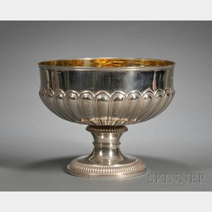 George III Silver Punch Bowl