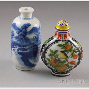 Two Asian Snuff Bottles
