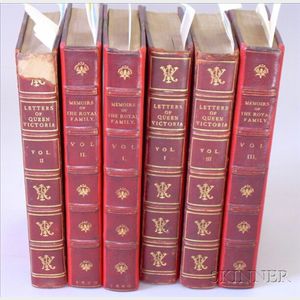 Decorative Bindings, Two Titles in Six Volumes