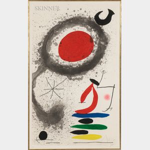 Joan Miró (Spanish, 1893-1983) Le soleil ébouillanté