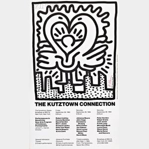 Keith Haring (American, 1958-1990) The Kutztown Connection