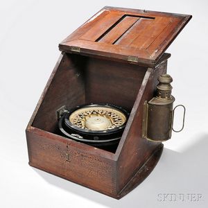 E.S. Ritchie & Sons Boxed Ship's Compass