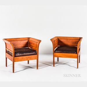 Pair of Thomas Moser Armchairs