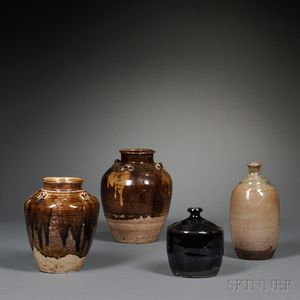 Four Storage Jars