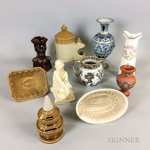 Ten English Ceramic Items