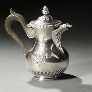 French Napoleon III .950 Silver Cream Pot