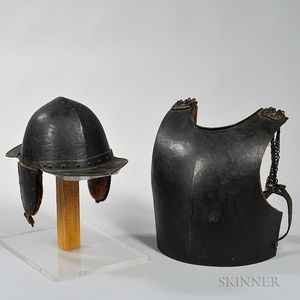 Sapper's Helmet and Breast Plate
