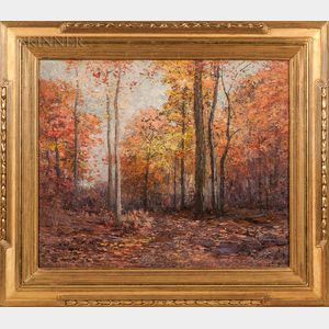 Daniel Kotz (American, 1848-1933) Autumn Landscape.