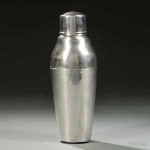 South American Sterling Silver Cocktail Shaker