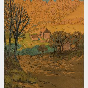 Gustave Baumann (German/American, 1881-1971) The Way of the Years