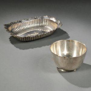 Two Pieces of American Sterling Silver Hollowware