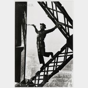 Marc Riboud (French, 1923-2016) Le Peintre de la Tour Eiffel (Painter of the Eiffel Tower),Paris