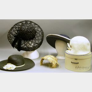Five Vintage to Modern Lady's Hats
