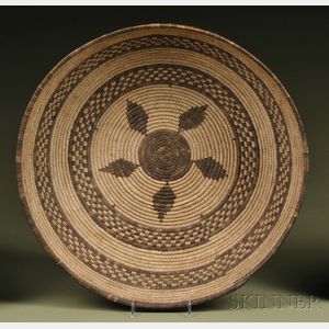 Apache Coiled Basketry Bowl