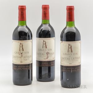 Chateau Latour 1983, 3 bottles