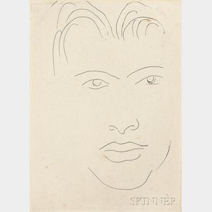 Henri Matisse (French, 1869-1954) Massia au visage allongé