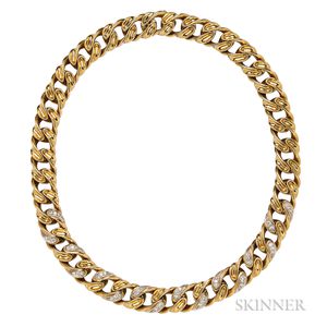 18kt Gold and Diamond Necklace, Tiffany & Co.