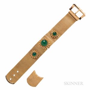 18kt Gold Covered Wristwatch