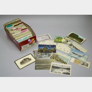 Box of Mostly Eastern United States Postcards
