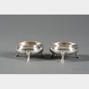 Pair of George V Silver Open Salts