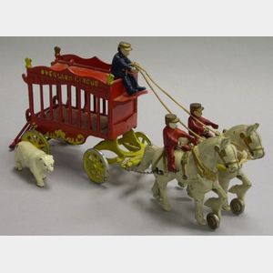 Kenton Cast-Iron Overland Circus Wagon