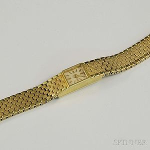 14kt Gold Lady's Bracelet Wristwatch for Tiffany & Co.