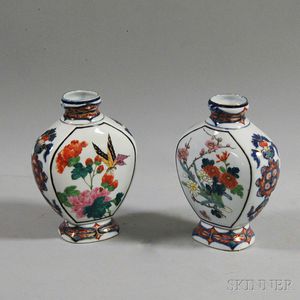 Pair of Japanese Imari Vases