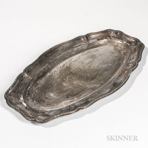 French .950 Silver Tray