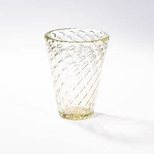 Murano Glass Vase Attributed to Ercole Barovier