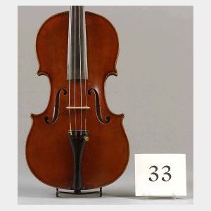 French Violin, Paul Blanchard, Lyon, 1903