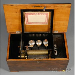 Swiss Eight-Air Cylinder Musical Box