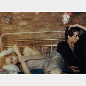Nan Goldin (American, b. 1953) Greer and Robert on the Bed, New York