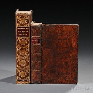 American History, Two Volumes, 1780 and 1809.