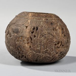 Carved Coconut