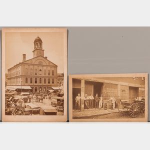 Boston, Early Photographs, Six Images.