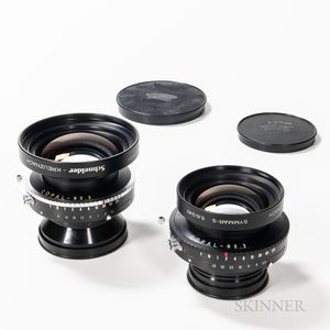 Two Schneider Symmar-S Large Format Lenses in Shutter