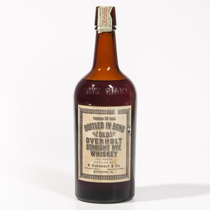 Old Overholt 13 Years Old 1916, 1 quart bottle