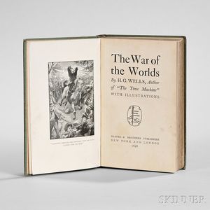 Wells, Herbert George (1866-1946) The War of the Worlds.