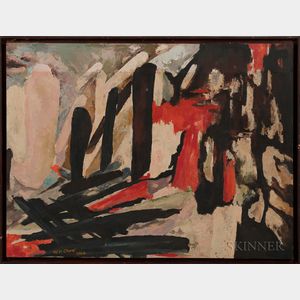 American School, 20th Century Abstract Painting