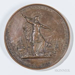 Bronze New York Regiment of Volunteers in Mexico Medal