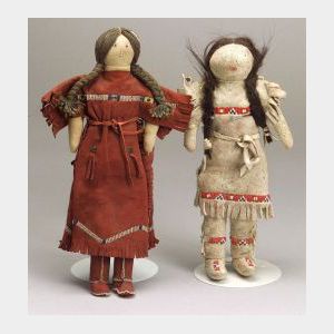 Two Plains Female Dolls