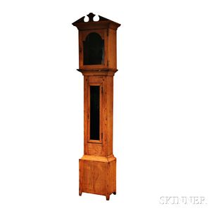 Country Pine Tall Clock Case