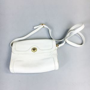 Gucci White Leather Handbag