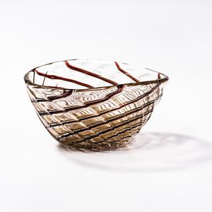Murano Glass Bowl Attributed to Ercole Barovier
