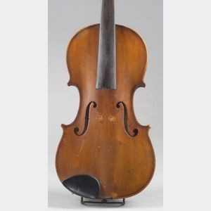 French Violin, JTL, c. 1900